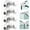 L Shape, variant on Aluminum Tile Clamp, Multi-Shape L T Cross Screw Fixed Tile and Glass Connector Bracket for Tile, Glass, Wood Panel and Decorative Board Installation for Kitchen and Bathroom Projects