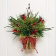 thumbnail image 4 of Bewildely Cesta decorativa navideña de plástico resistente para una elegancia duradera Kits de decoración para fiestas, 4 of 6