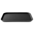 thumbnail image 2 of Jubilee 10" x 14" Restaurant Serving Trays (Set of 2), Black - NSF Rectangular Food Service Trays, 2 of 7