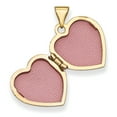 thumbnail image 2 of 14K Yellow Gold Plain Heart Locket, 2 of 3