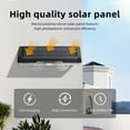 thumbnail image 4 of Solar Fence Lights Outdoor, Upgraded 3 Modes Warm Neutual Cool High Brightness Waterproof LED Fence Light Solar Powered, 4 of 7