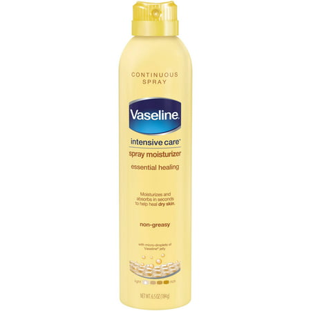 Vaseline soins intensifs Essential guérison spray crème hydratante, 6,5 oz