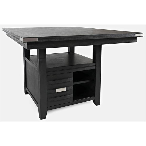 Altamonte Square Counter Height Table Dark Charcoal Grey Com Altamonte Square Counter Height Table, Counter Height Extendable Dining Table White