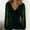 Green loose fit long sleeve tops a1, variant on Loose Fit Long Sleeve Pullover Tops for Women Plus Size, Casual Wrap Button Down Blouse, Soft Cozy Ruched Tee for Fall Winter Daily Wear, Gold M