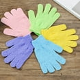 thumbnail image 5 of Kripyery 2Pcs Scrubbing Gloves Soft Fast Foaming Exfoliation Deep Clean Bathing Exfoliating Massage Gloves Bathroom Accessories, 5 of 8