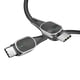 thumbnail image 3 of Matsuzay Cable USB tipo C a USB C para S20 Mi 10 60W PD Cable cargador de carga rápida para USB-C Cable tipo C Teléfono y Comunicación plata 1m, 3 of 6