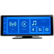 Belva NDASH10 10.26 Portable Dash Mount Stereo Touchscreen with Apple CarPlay, Android & Bluetooth