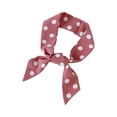 thumbnail image 3 of Lumtrix Womens Long Skinny Polka Dot Scarves 33 In Trendy Scarf for Neck Handbag Hair Accessories Vintage Party Pink One Size, 3 of 4