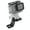 Silver, variant on PULUZ Aluminum Alloy Motorcycle Fixed Holder Mount with Tripod Adapter & Screw for GoPro, DJI and