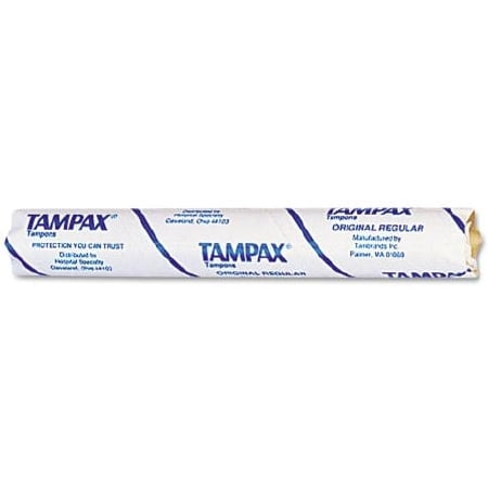 Saalfeld Redistribution Tampax Tampon - 73010-02500CS - 500 Each / Case
