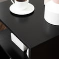 thumbnail image 4 of 20" Modern End Table with Spacious Landings | Used in Different Rooms, Easy to Wipe Clean, 4 of 5