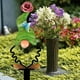 thumbnail image 2 of Diseño caprichoso Gnomo de metal Estaca para jardín Estaca para exteriores de larga duración Estacas para jardín de otoño Estacas para jardín, 2 of 5