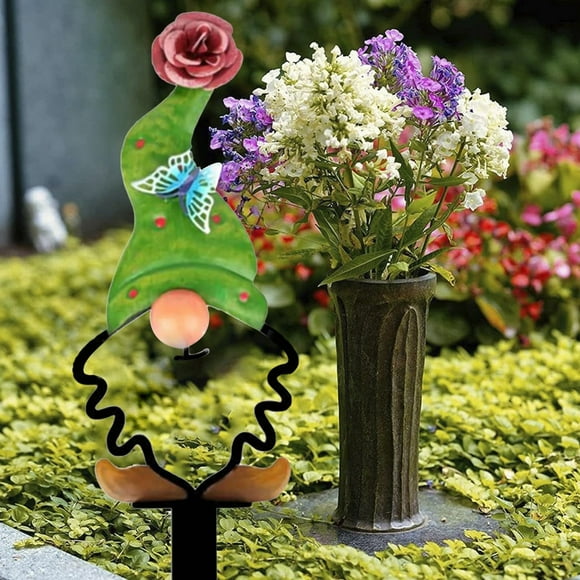 Whimsical Design Metal Yard Stakes Long Lasting And Durable Outdoor Garden Stakes Decorative Fall Yard Decoration Garden Insert Stakes Set Of Four Custom Yard Signs with
