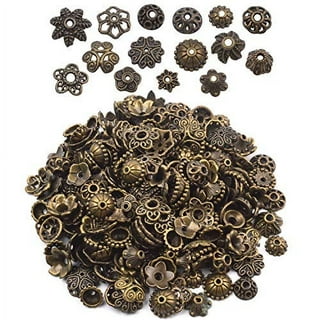 BeadTin Bronze Metallic 20mm Round Plastic Beads (10pcs)