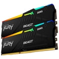 thumbnail image 4 of Memoria RAM DDR5 64GB 5600MT/s KINGSTON FURY BEAST RGB 2x32GB Negro, 4 of 6