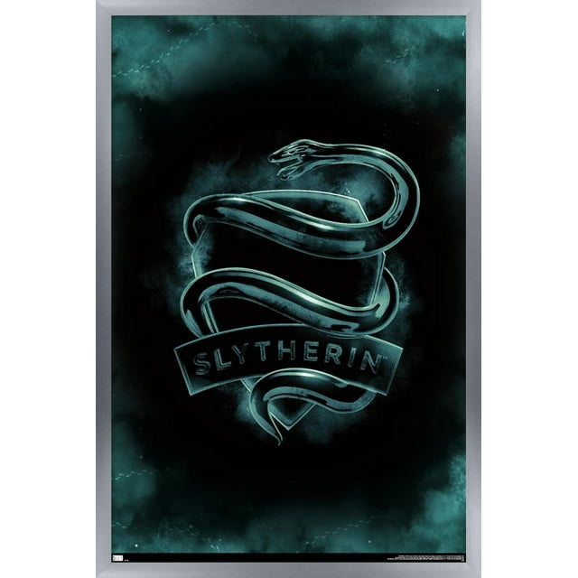 Harry Potter - Slytherin Crest Magic Wall Poster, 22.375" x 34"