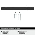 thumbnail image 2 of Miseno Mcp8506 Skyway 5-1/16" Center To Center Bar Cabinet Pull - Bronze, 2 of 4