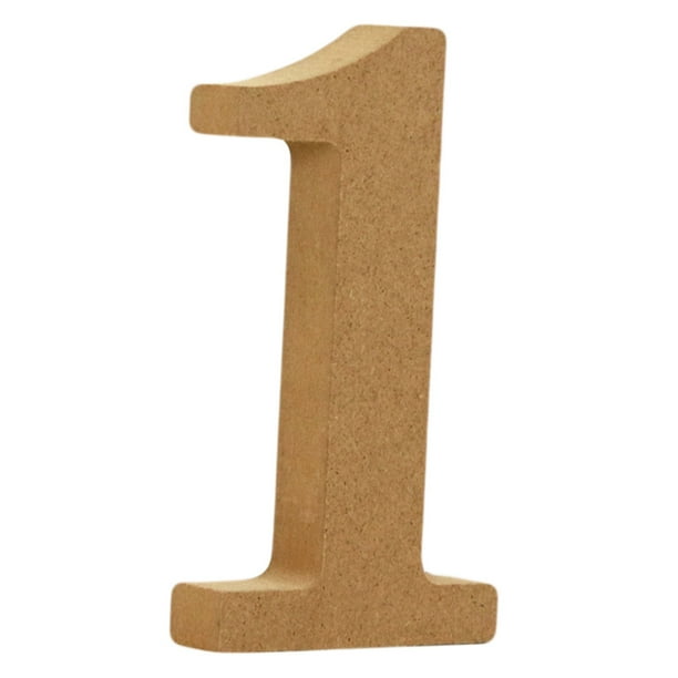Xihbxyly Letras Numéricas de Madera, Alfabeto de Madera Personalizado, Madera Natural, Decoración para El Hogar, Oficina, Boda, 26 Letras Az, Tamaño 10 X 10 X 1,5 Cm, 1 Juego