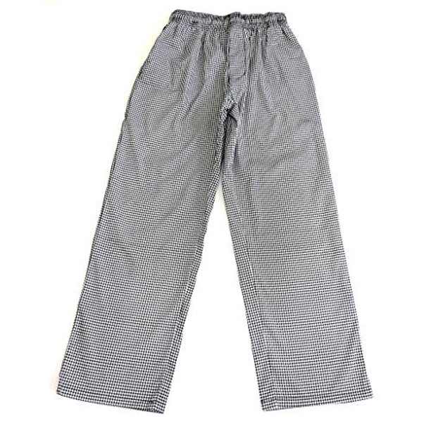 Chef Pants - Baggy Checkered Style With Drawstring Waist, New & Ready To Wear