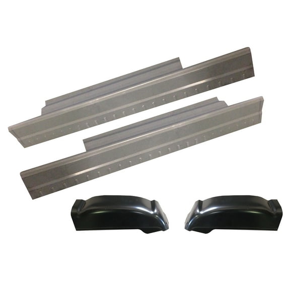 1999-07 Chevy Silverado Sierra 2DR STD Cab Rocker Panels And Cab Corners Kit