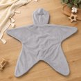 thumbnail image 6 of Takafot Baby Starfish Onesie Halloween Zipper Hooded Star Suit Newborn Outfit Newborn Picture Outfit for Halloween Christmas Festival and Baby Party Dressing‑Up, 6 of 9
