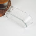 thumbnail image 3 of Noehoiugi Glass Butter Dish With Lid For Countertop,Ribbed Glass Butter Dish With Bamboo Lid And Knife,Large Butter Container,Covered Butter Dishes For Refrigerator, 3 of 3