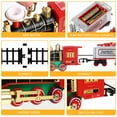 thumbnail image 5 of Toyvian Christmas Train Set Electric Train Toy with Sound Light Railway Tracks for Kids Gift Under The Christmas Tree, 5 of 7