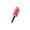 Red, variant on Long Handle Car Tire Cleaning Brush with Plush Microfiber Head Soft Bristles Automotive Wheel Rim Scrubber Tool for Vehicle Maintenance Deep Cleaning Detailing