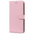 thumbnail image 3 of Dteck iPhone 7 Solid Color Wallet Case,PU Premium Leather Flip Kickstand Ultra-Slim Cover for iPhone for iPhone 7/ 8 / SE 2020 4.7 inch,Pink, 3 of 8
