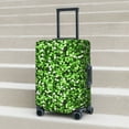 thumbnail image 5 of Travel Luggage Cover Protector - Glitter Adorable green Anti-Scratch Suitcase Covers Fits 18-32 Inch Luggage, 5 of 5