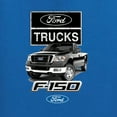 thumbnail image 2 of Wild Bobby, Ford Trucks F150 Pickup, Cars and Trucks, Front and Back Unisex Crewneck Graphic Sweatshirt, Royal, X-Large, 2 of 4
