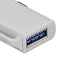 thumbnail image 3 of USB Flash Portable White Plastic Push Pull Flash Disk for Information Storage Data Transmission Computer Tablet Car, 3 of 8