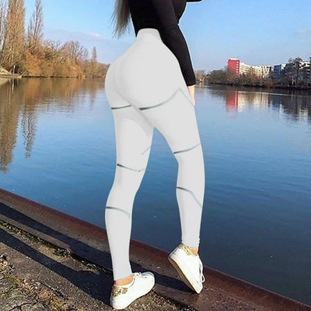

Tangnade Yoga Leggings For Womens Ankle Length Pants For Running Sports High Waist Fitness Leggings bootcut yoga pants for women