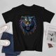 thumbnail image 3 of Tiger T-shirt Tiger Unisex T-shirt Unisex tees Casual Cotton Colorful Printing, 3 of 5