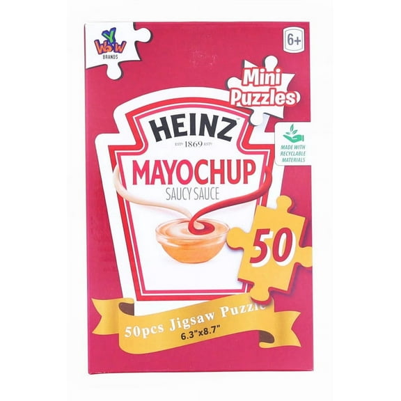 Heinz 50 Piece Mini Jigsaw Puzzle | Mayochup
