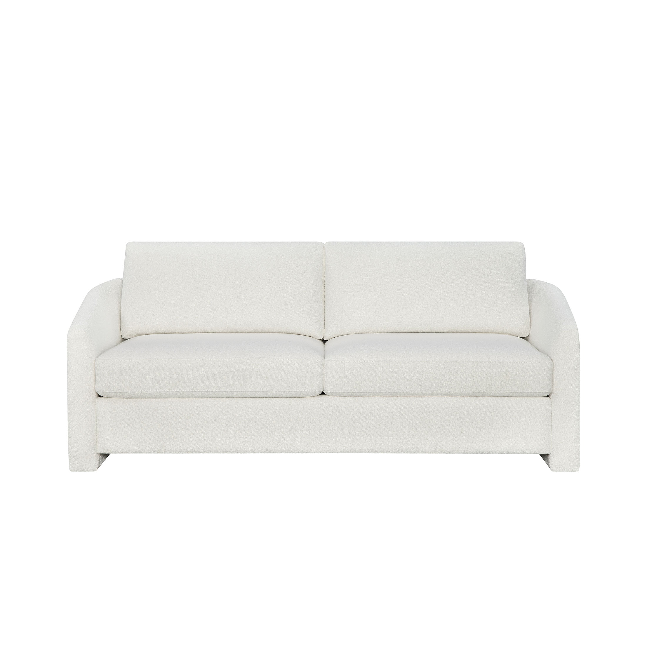 Beautiful Drew 72.2" Sofa by Drew Barrymore for Adults, Cream Bouclé