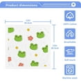 thumbnail image 3 of Dreamtimes 6 PCS Cute Frog Baby Washcloths Towel Set, Highly Absorbent & Soft Cotton Wash Cloths 12"x 12" Face Hand Towels for Bathroom, Multi-Purpose Fingertip Towels, 3 of 7