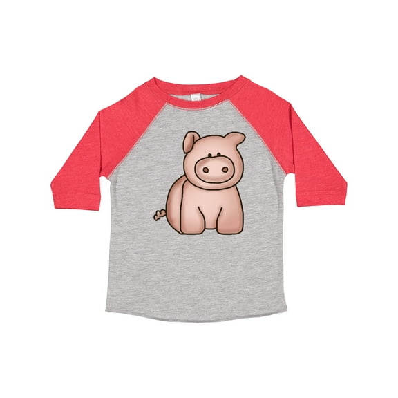 Inktastic Cute Little Pig Boys or Girls Toddler T-Shirt