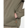 thumbnail image 6 of Ozark Trail Men's and Big Men's Quarter Zip Grid Fleece Jacket, Sizes S-3XL, 6 of 6