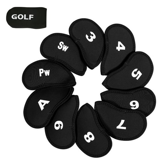 Huhudde Golfs Iron Headcover Golfs Club Cover Golfs Putter Protective Guard Head Protective Cover for Driver Golfs Head Cover