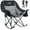Rocking Camping Chair-Black, variant on Slsy Oversized Rocking Camping Chair, Fully Padded Patio Chair with Cooler Bag and Side Pocket, High Back Portable Lawn Recliner Rocker Chairs for Camp, Patio, Supports 400 lbs