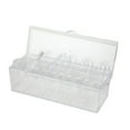 thumbnail image 2 of Servidor de condimentos refrigerado por hielo de 5 compartimentos con tapa con bisagras - Platos extraíbles (más de 2 tazas cada uno) - Contenedores de plástico para almacenamiento de alimen, 2 of 5