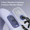 thumbnail image 3 of Electric Body Massager Ring, Rechargeable Deep Tissue Handheld Back Massager Muscle Massage Gun Multifunctional Multi Mode Vibration  for Arm Blue,Purple,, 3 of 7