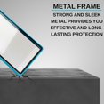 thumbnail image 3 of Magnetic Aluminum Graded PSA Slab Guard UV Resistant Glass 35PT Premium Protector Display Case For Standard PSA CGC Graded Sport Trading Cards - Ocean Blue, 3 of 9