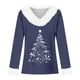 thumbnail image 3 of WILLBEST Playeras Navideñas Mujer Camiseta Informal de Manga Larga y Cuello Redondo Para Las Fiestas. Corte Clásico Disfraces, 3 of 3