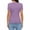 Purple, variant on Lixiuxyad Casual Ribbed Knit Slim Fit Short Sleeve T Shirt Basic Solid Color Crew Neck Tee Top For Daily Wear Loose Basic Tee Shirt,Green L