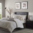 thumbnail image 1 of Madison Park MP10-1735 Biloxi Comforter Set Queen Silver,Queen, 1 of 5