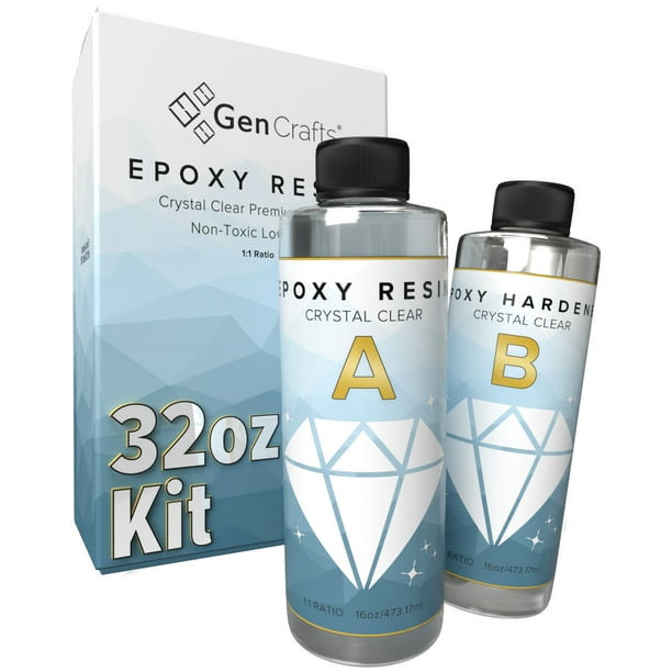 Top 6 Best Epoxy Resin Kits For DIY || 32 oz Epoxy Resin Kit by GenCrafts