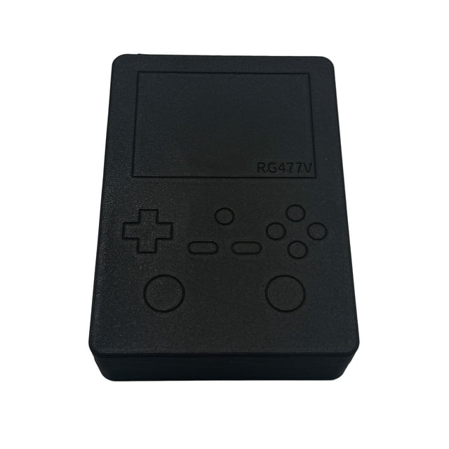Protective Case for RG477V Handheld Game Console Shockproof Dustproof Storage Box 3D Printed Anti-Drop Protective Shell Carrying Case Organizer Accessories