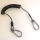 thumbnail image 5 of Cuerda telescópica de acero inoxidable perdida con hebilla para colgar, cuerda antipérdida, accesorios de pesca, llave eléctrica, paquete anticaída, cuerda de resorte de alambre de acero, 5 of 5